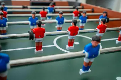 a group of miniature figurines of a wrestling match at Miami Cozy Home! Next to Miami beach & Airport in Miami