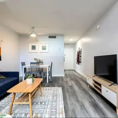 Central 1b apt Next to Airport Virg 12