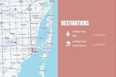 a map of the state of utah and directions to cities at Cloud 9 - Amenities 24 7 Security & Location in Miami