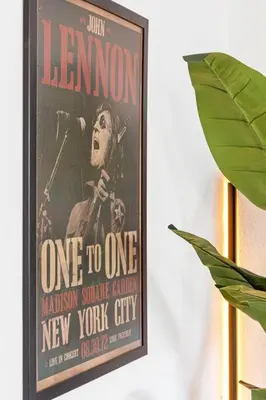 a poster of a woman with a microphone on a wall at Musicians Lounge - 2 BR with parking asssigned in Fort Lauderdale