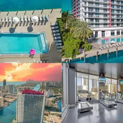 Resort Amenities - Amazing Pool and Gym