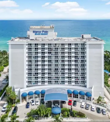 an aerial view of the magellan sutera resort at Miami Sunny Isles Beach Ocean Front Resort Condo with balcony Pool, Beach,Gym,Valet Parking in Sunny Isles Beach