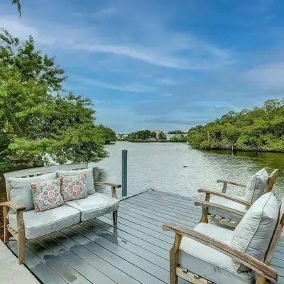 Waterfront Deck Pool Kayak