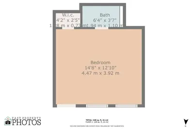 a floor plan of the proposed building at Young Circle & Hollywood Blvd Posh Studio Suite in Hollywood
