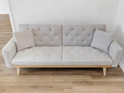 a couch sitting in a living room at 3BR Newly Renovated In Miami 15 Min To Beach in Miami