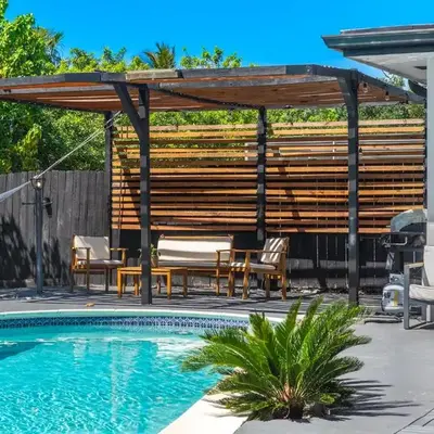 Casa Olan - Luxury Family Oasis 3BR North Miami Beach Villa with Saltwater Pool & Canal Views