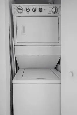 a white stove top oven sitting on top of a refrigerator at Studio in Miami Brickell Business District ICON Residences in Miami