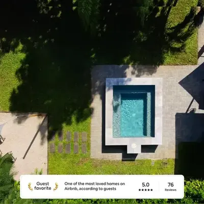 Private Heated Plunge Pool Spa and Secluded Patio - Fort Lauderdale