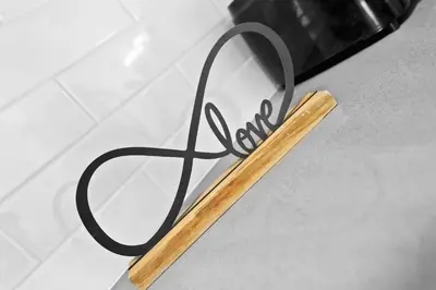 a pair of glasses sitting on top of a counter at Beautiful Apt 5min walking Design District apt 1 in Miami
