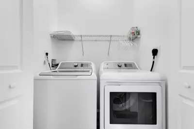 a kitchen with a stove and a stove top oven at Quiet Bright Apt 5min walking to Design District apt 6 in Miami