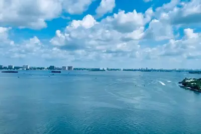 a view of a large body of water at North Bay Village - perfect view in Miami Beach