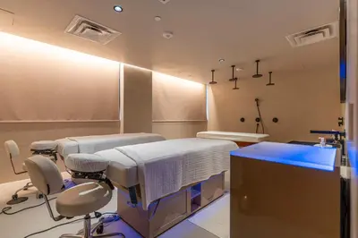 a hospital room with two beds and a sink at Orange Crush - Resort-Style Amenities & Location in Miami