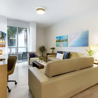 2BR Apartment with Rooftop Pool