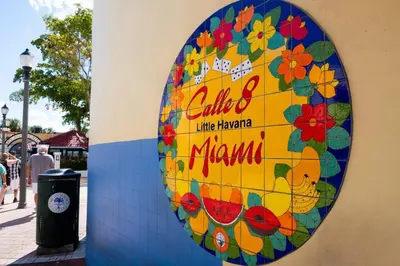 a colorful mural on the side of a building at Cozy Central Stay Airport, KingBed, Fenced Parking - Little Havana Near Airport, Wynwood, Calle 8 Brickell, Coral Gables and more in Miami
