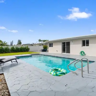 Miami Japandi Style Pool - BBQ