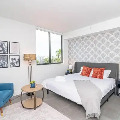 Prime Miami Retreat with King Bed Near Brickell & Marlins Park