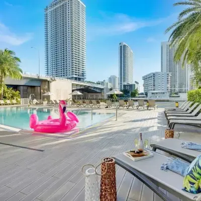 Amazing Studio with Balcony & Pool
