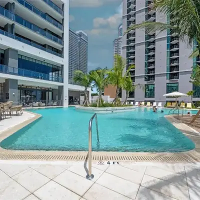 Oasis Studio with Gym & Pool