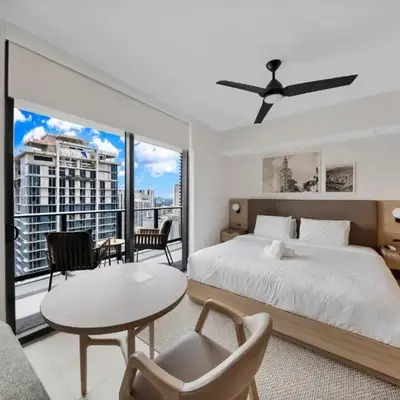 Studio in DTW Miami - City Views & Gym
