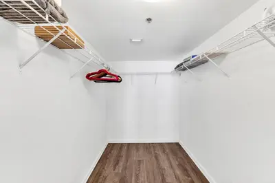 a room with a red object hanging from the ceiling at Luxury3 Miami Brickell Stay-Bay View in Miami