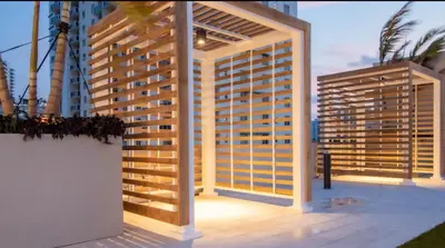 a rendering of a large building with at 2Bedroom 2 Bath condo 10 Mins Walking To Jackson Memorial Hospital in Miami