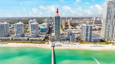 Gallery image of Luxurious 2BD Condo with Direct Ocean Front & Resort Pool in Sunny Isles in Sunny Isles Beach
