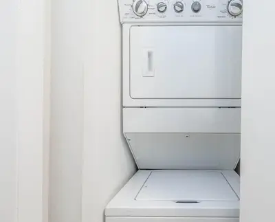 a white refrigerator with its door open in a kitchen at MVR-Icon Brickell High-Rise w Balcony in Miami