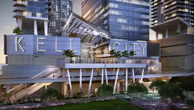 a rendering of a building in a city with tall buildings at MVR - Icon Brickell Beauty with Views in Miami