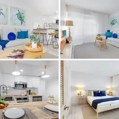 Spacious Apt 2 Blocks to Beach and Collins Park