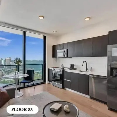 2304 Luxury Miami Studio Stunning Bay View