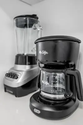 a blender sitting on top of a counter at 2 Bed Best Views in Downtown and Brickell in Miami