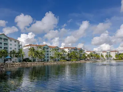 a view of a resort with a body of water at Marriott's Villas at Doral 2BR Apartment with Resort Access in Miami