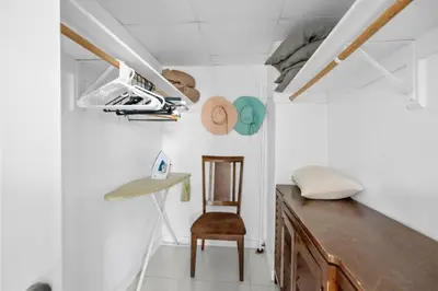 a room with a desk and a chair in it at 1BED Condo w/Pool View | 3rd Floor at Tides in Hollywood