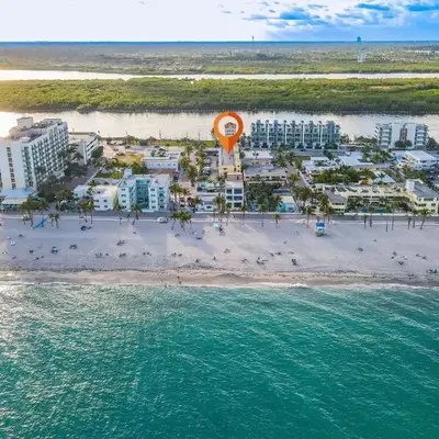 Amazing 1bed on Hollywood Beach Boardwalk W Pool