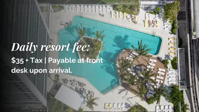 a picture of a pool at a resort at Downtown Miami view - 38th floor gem in Miami