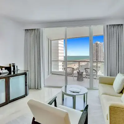 Luxury Oceanview Suite at the Fontainebleau Miami Beach with Balcony
