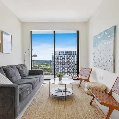 Doral 2BD Condo with Skyline Views and Fitness Center