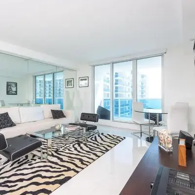 Large 2 Bedroom Oceanfront at Roney Palace in South Beach