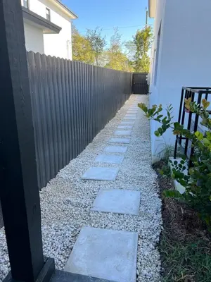 a walkway in front of a fence at Magic City IN THE HEART OF MIAMI in Miami