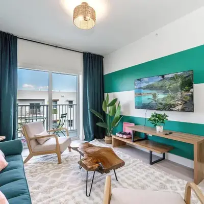 Event-Ready 2BR 2BA Near Stadium & Beach includes Parking and Washer and Dryer