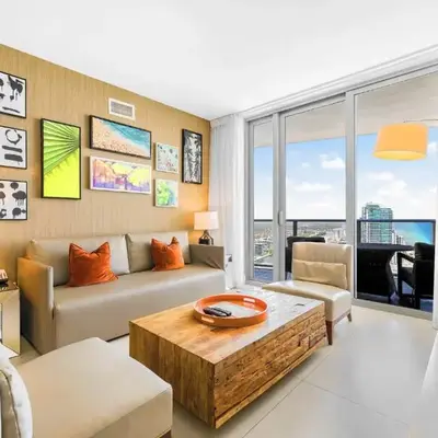 Oceanfront Retreat Steps from Hollywood Beach
