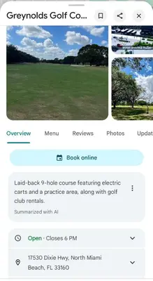 a screenshot of the greylords golf co website at Miami Lifestyle, Modern, Private heated Pool, BBQ in North Miami Beach