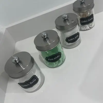four jars sitting on a shelf in a refrigerator at 3-BDR Guitar House, Walk to Casino, located close to EVERYTHING! in Fort Lauderdale
