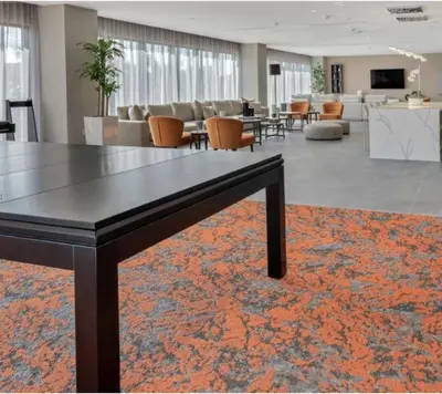 a table in the middle of a room with a couch at Stylish Urban 5350 Park Doral in Miami