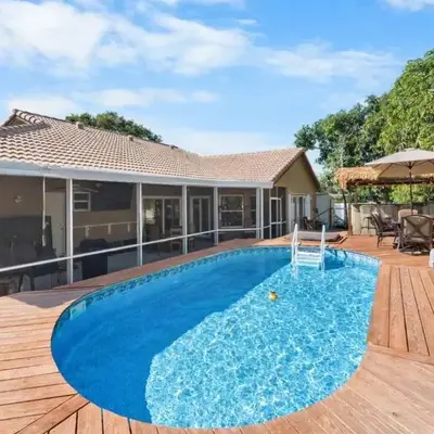 Plantation Pool Home with Hot Tub Sleeps 10