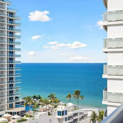 W Fort Lauderdale Corner Unit with Ocean View and Resort Access - 2BR 2BA