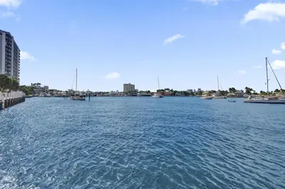 a large body of water with boats in it at Fort Lauderdale Waterfront Condo! Pool and Marina Views in Fort Lauderdale