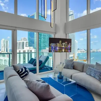 Brickell Residence 2BR Loft with amazing views