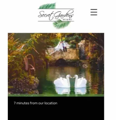 two swans swimming in a pond in a park at Studio Apartment with backyard - All Private! in Homestead