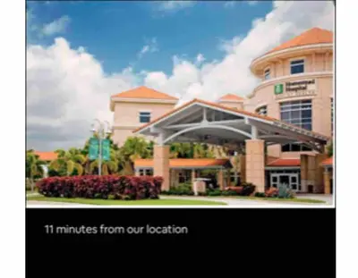 a picture of a hotel with the words it miracles from our exterior at Studio Apartment with backyard - All Private! in Homestead